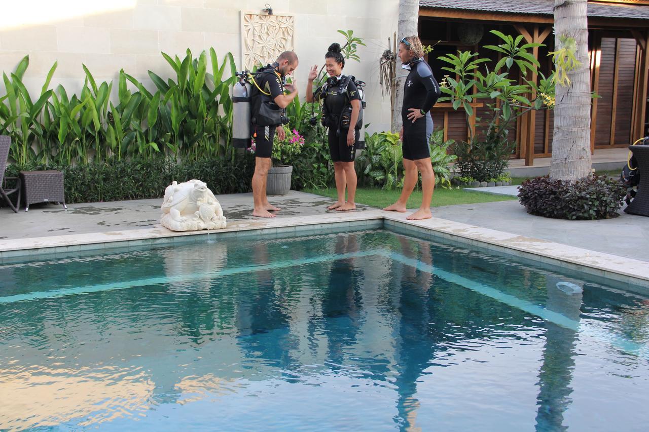 Benthos Bali Dive Resort تْشانديداسا المظهر الخارجي الصورة